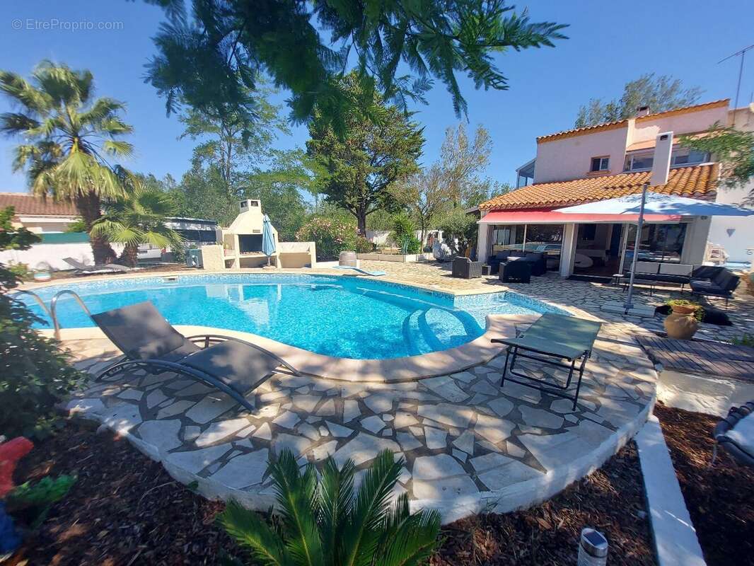 Marseillan plage- villa individuelle, 3/4 chambres, dependance, piscine, beaux exterieurs - photo 7