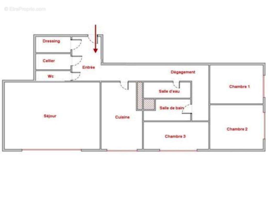Appartement à PARIS-13E