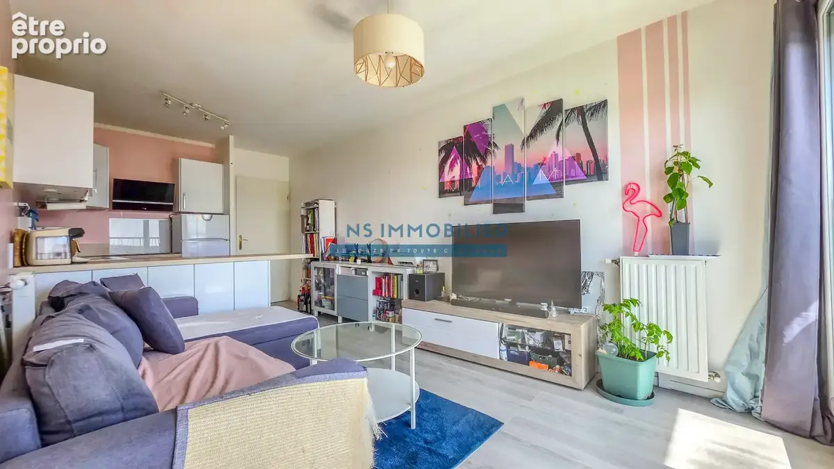 Appartement F2 41m2 + Balcon + Parking - photo 4