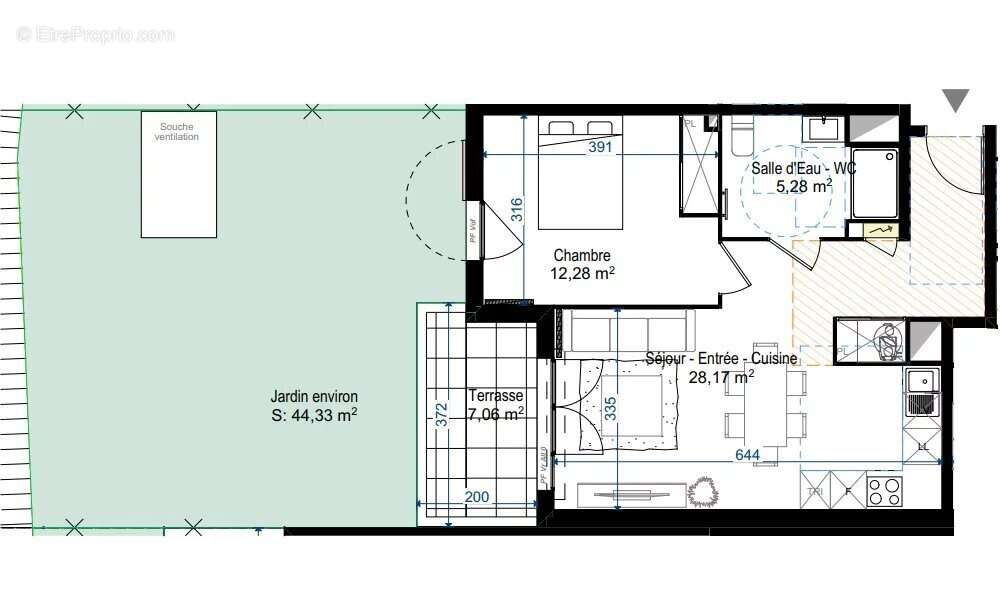 Appartement à COGOLIN