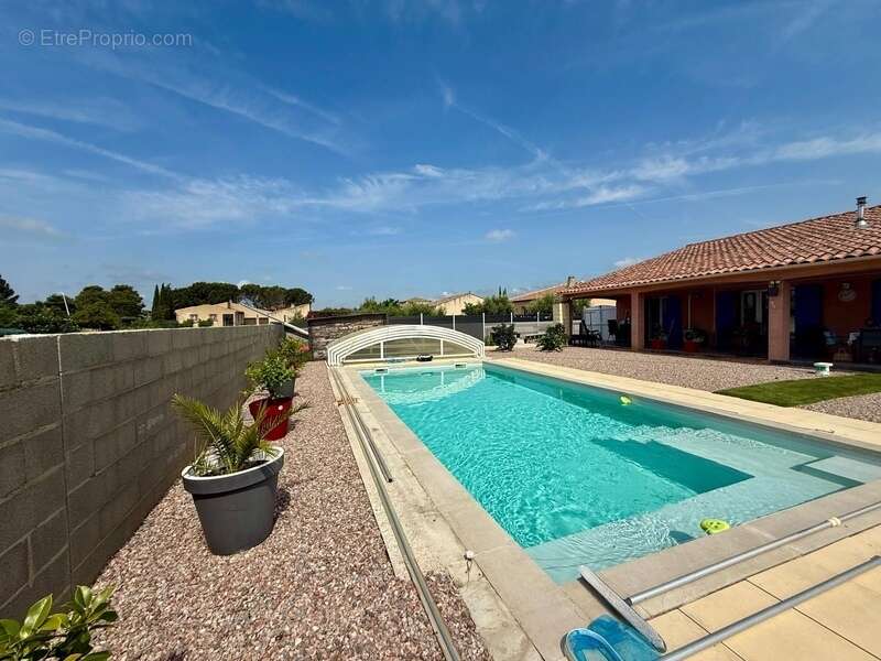 Villa à PEYRIAC MINERVOIS de 135 m2 environ, 3 chambres, piscine, garage  terrain 885m2 - photo 32