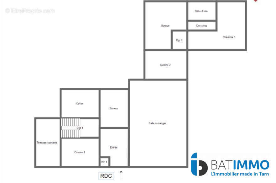Maison à MARSSAC-SUR-TARN