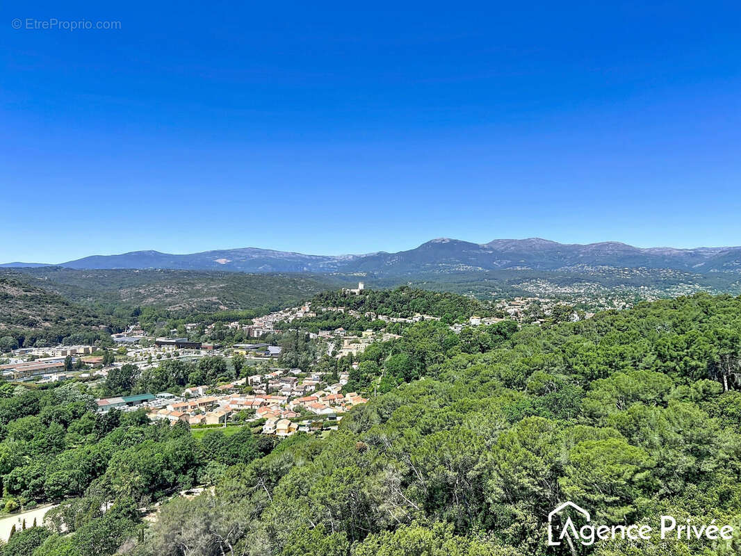 Vue balcon - Appartement à CAGNES-SUR-MER