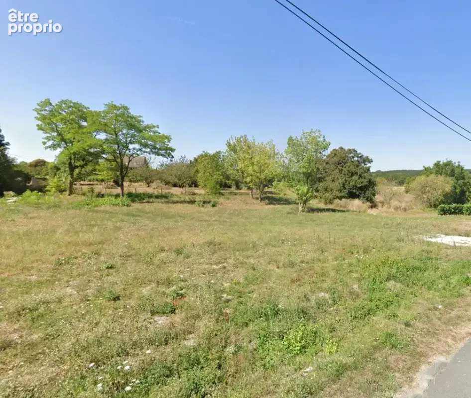 Terrain 987 m² à vendre à Ribagnac (24240) - photo 1