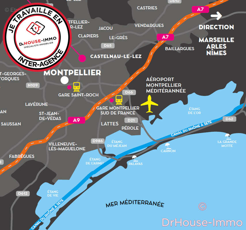 Appartement à CASTELNAU-LE-LEZ