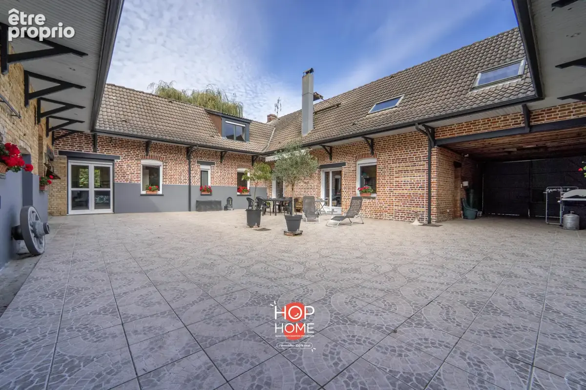 HOP HOME - Corps de ferme au carré semi plain-pied, 223m2 / 600m2, LA GORGUE - photo 19