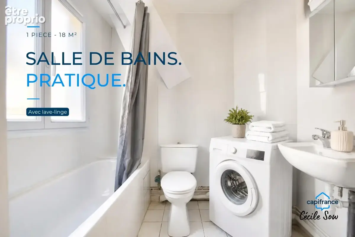 Idéal investisseur, pied-à-terre, primo‑accédant ou logement étudiant - Studio 17,88 m² – Paris 17ᵉ, quartier Ternes / Maillot – - photo 8
