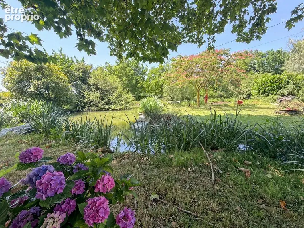 Corps de Ferme à vendre alixan - 322m² - étang - piscine - terrain - photo 27