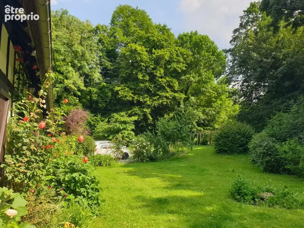 Maison normande de caractère à vendre à Pont-Audemer - 8 pièces, 5 chambres, 3,5 ha de nature - photo 12