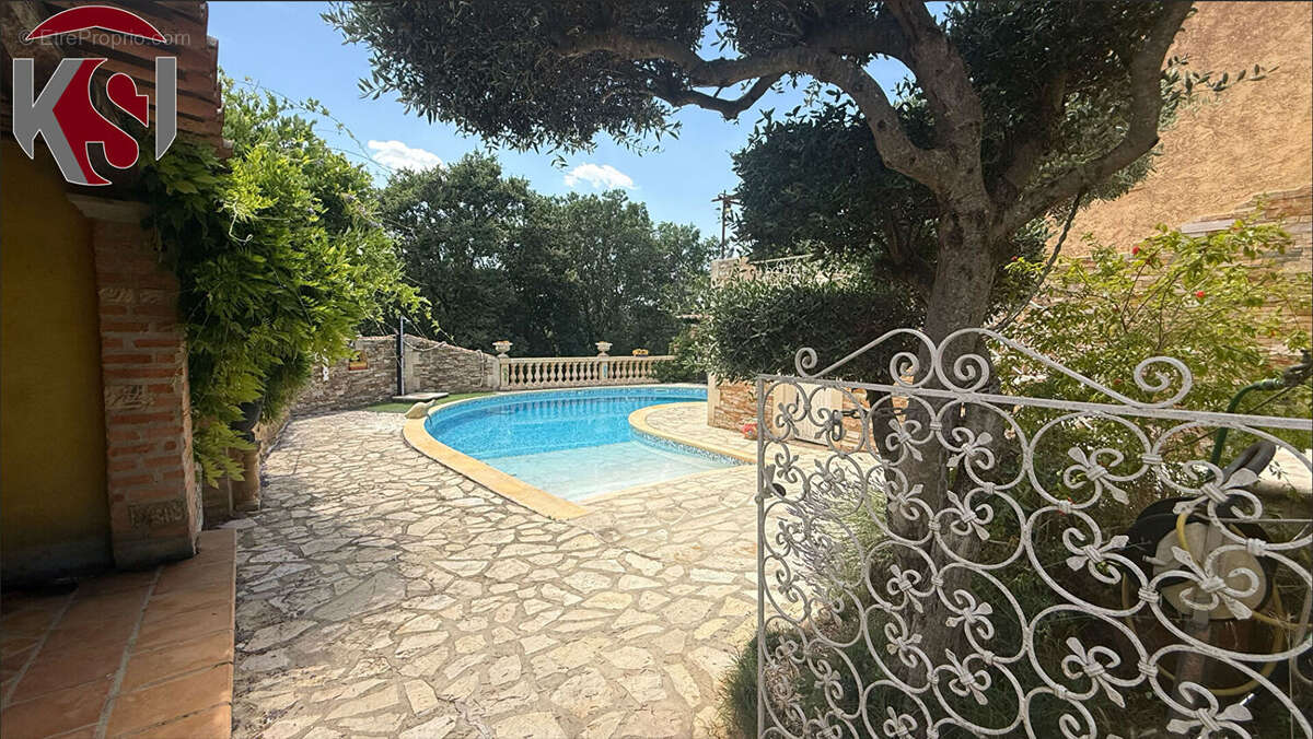 Villa t6 avec jardin clos garage atelier terrasse cuisine d'été salle de sport et piscine - photo 2