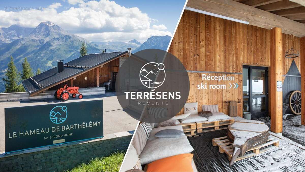 Appartement t4 - résidence le hameau de barthélémy à la rosière - photo 2
