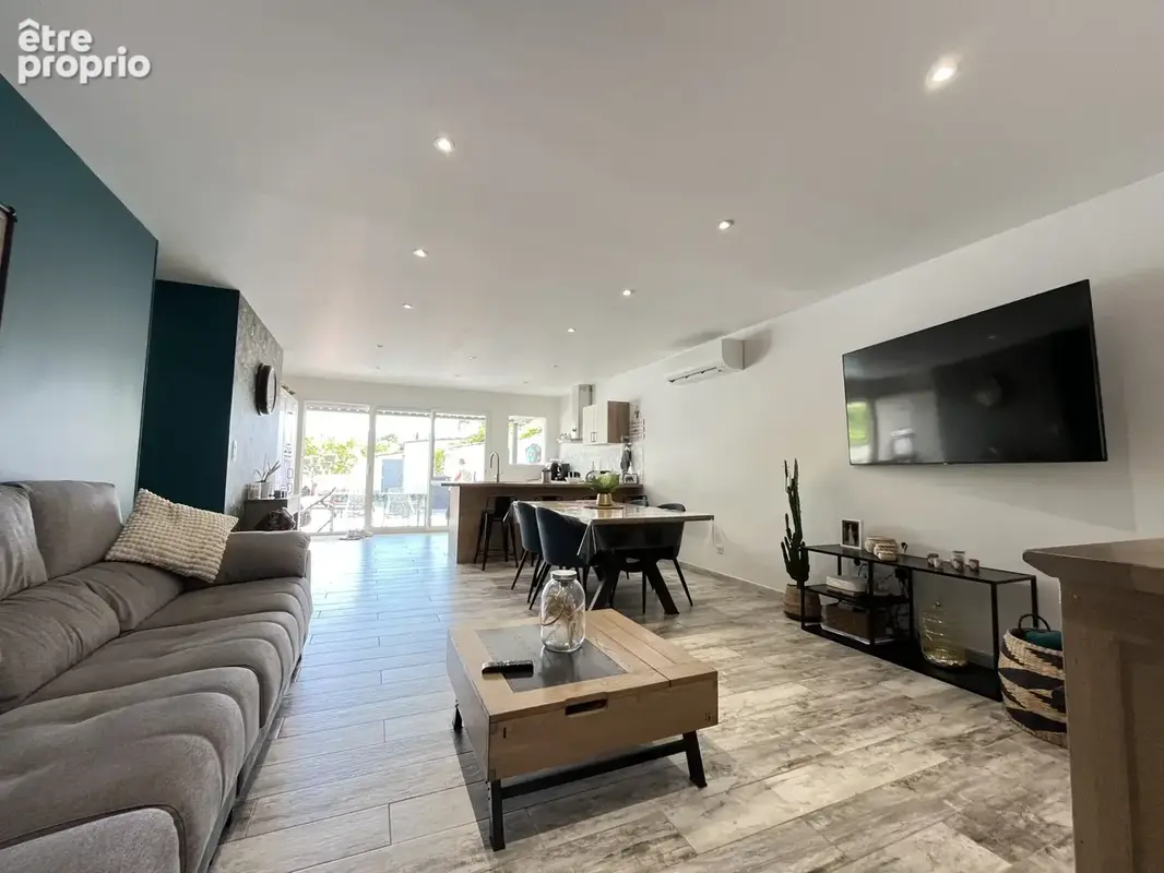 Maison T4 95m2 sur 556 m2 de terrain piscine et place de parking - photo 6