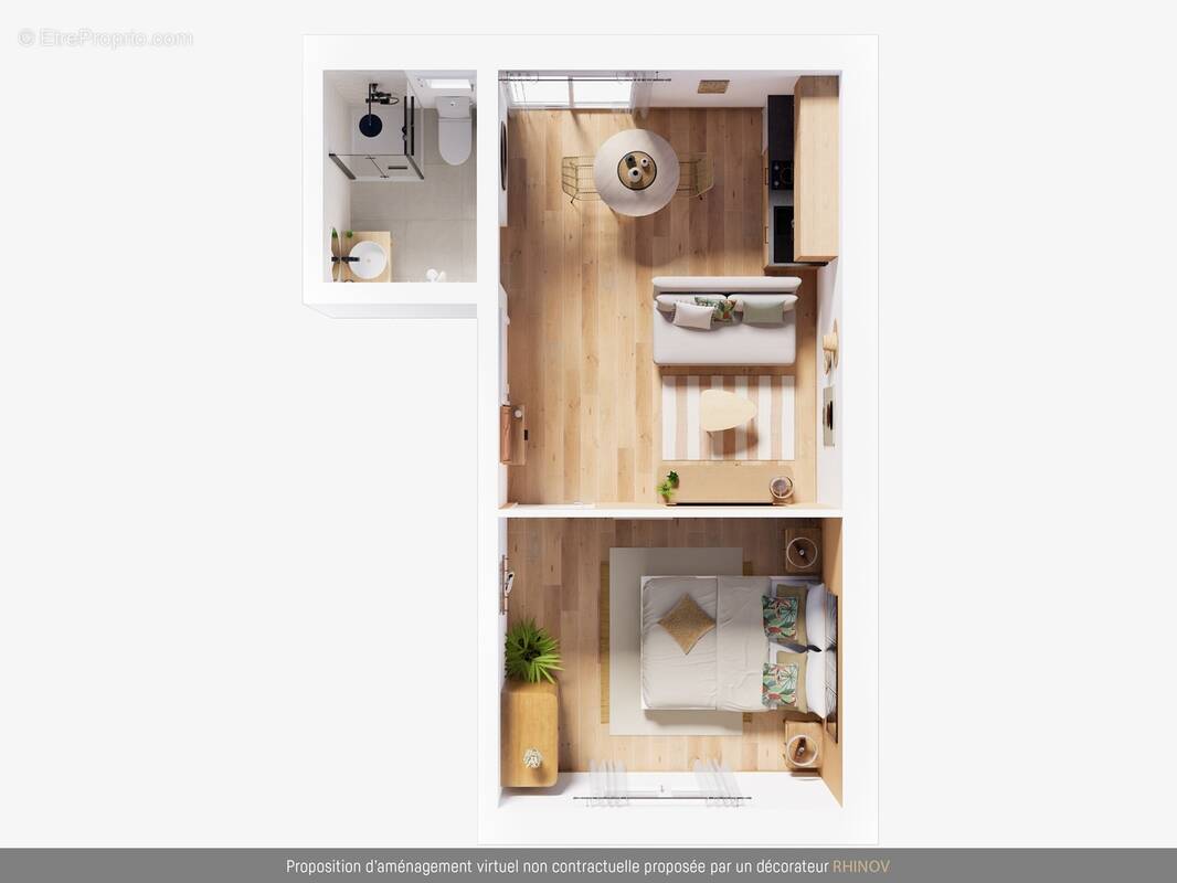 vue_du_dessus1 - Appartement à CAYEUX-SUR-MER