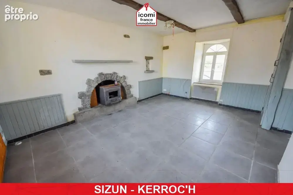 Finistere - sizun (29450) - a vendre - maison de campagne 89m² de 1940 - 4 chambres - beau potentiel sur terrain de 1350m² - photo 3