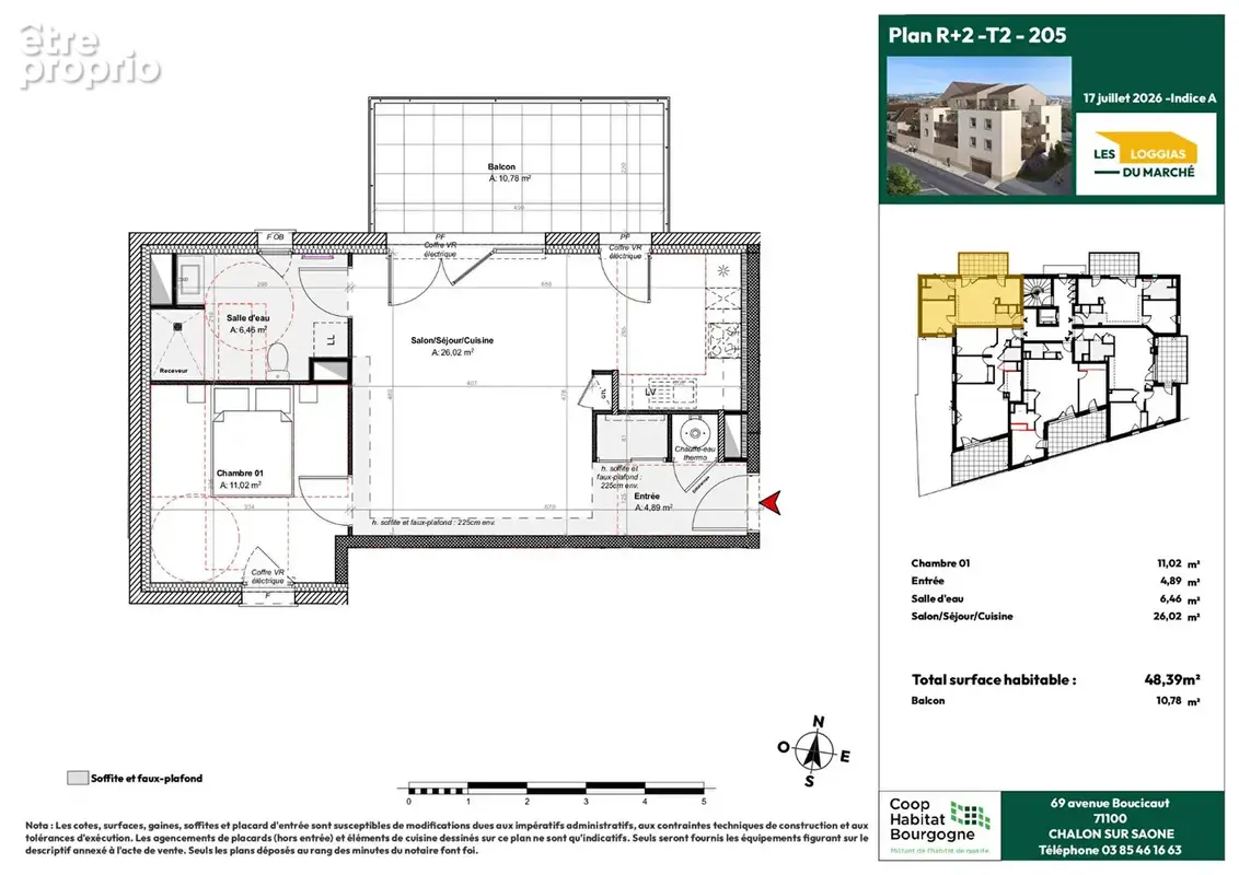 Appartement à GUEUGNON