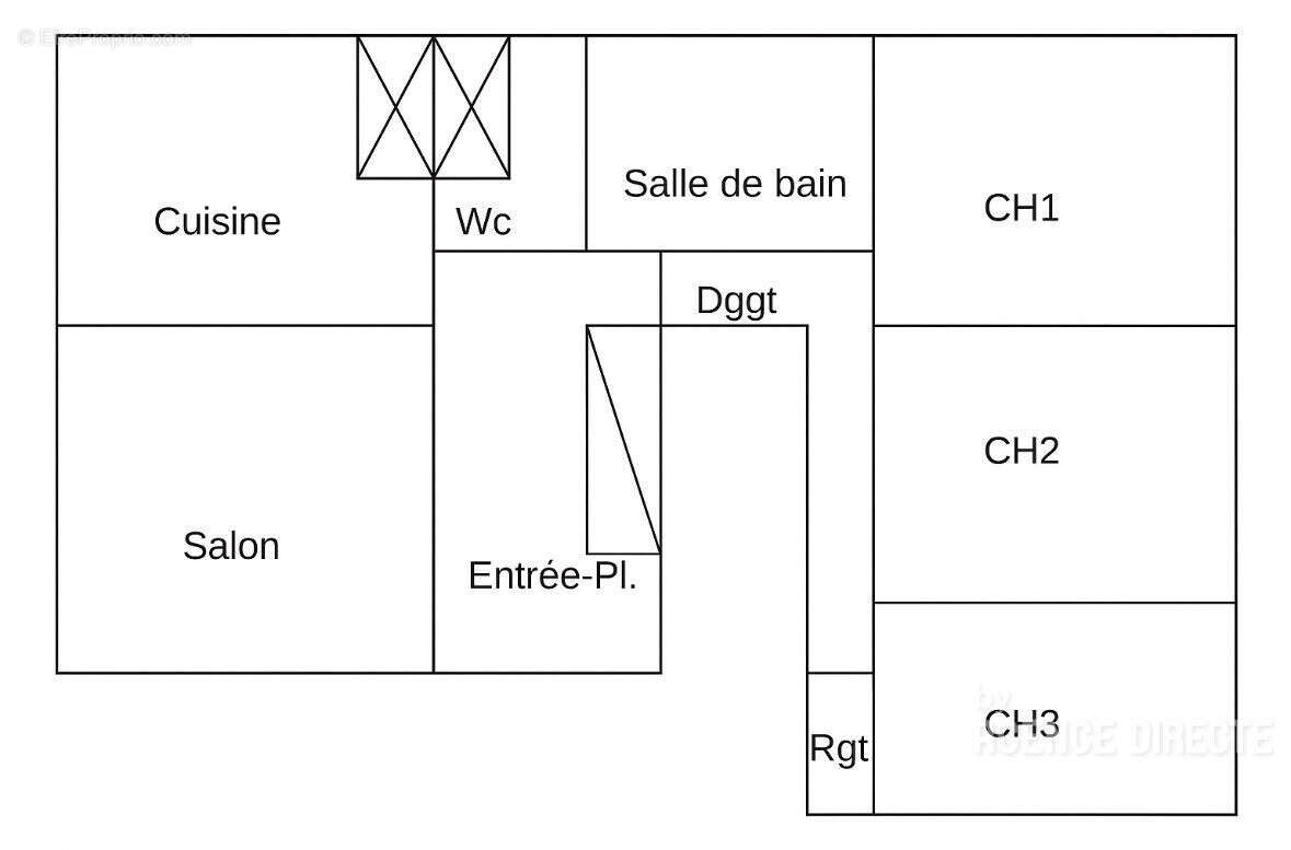 Appartement Rennes Sud - T4 - 89 m2 - cave et parking privatif - photo 13