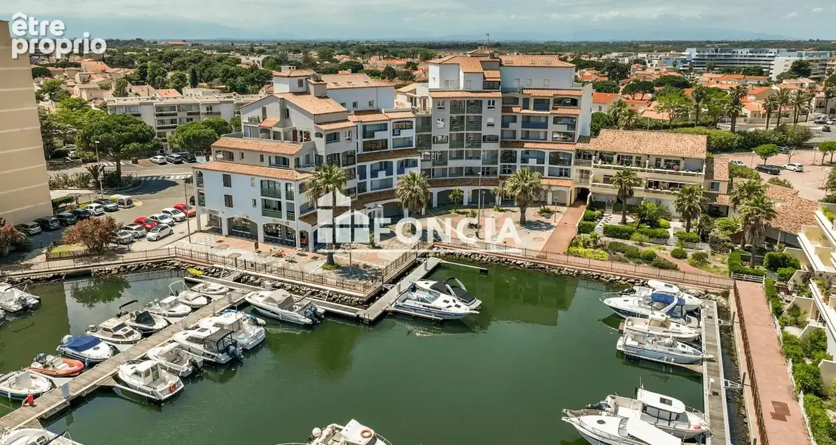 Canet-port / marina – duplex t3 – dernier étage – 2 terrasses – vue marina – parking privatif - gararge sus - photo 20