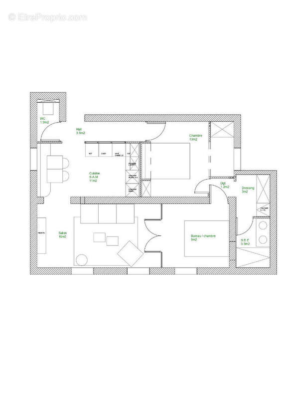 Appartement à PARIS-10E