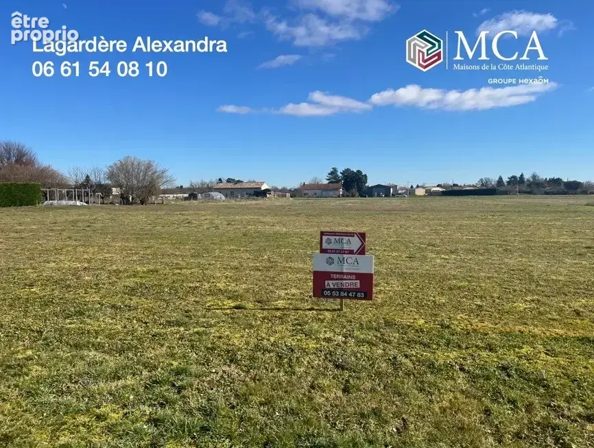 Terrain 860 m² à Marmande  - photo 2