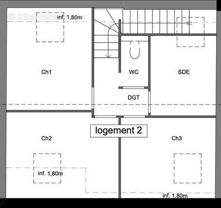 Maison 100 m² à Gujan-Mestras  - photo 4
