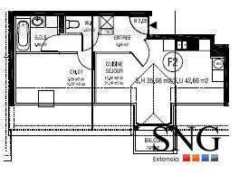 Appartement à LISIEUX