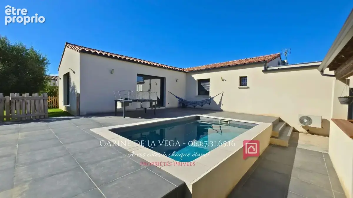 Villa contemporaine plain-pied de 127m² avec piscine à deux pas de Pézenas - photo 12