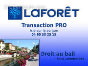 Commerce à L'ISLE-SUR-LA-SORGUE