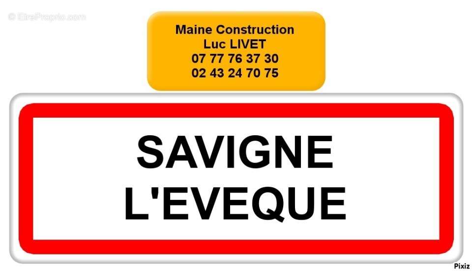 Terrain à SAVIGNE-L'EVEQUE