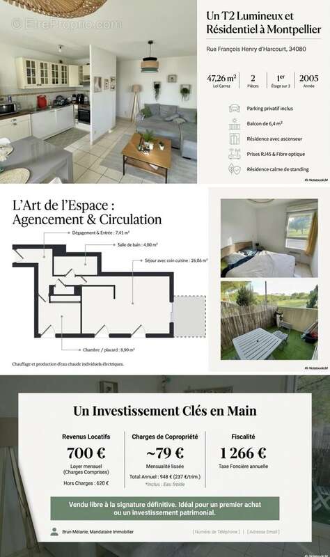Appartement à MONTPELLIER