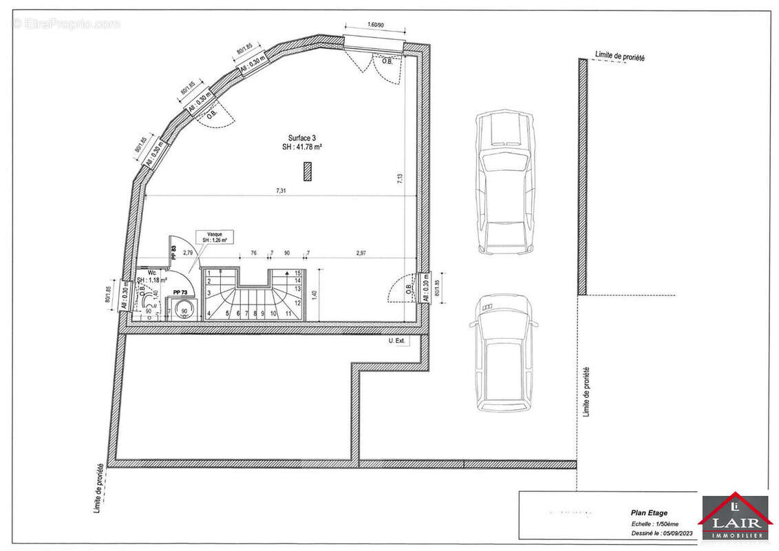 72- À vendre proximité centre-ville Coulaines ensemble immobilier à usage de bureaux ou d'habitation d'environ 116 m² réf-11679 - photo 4