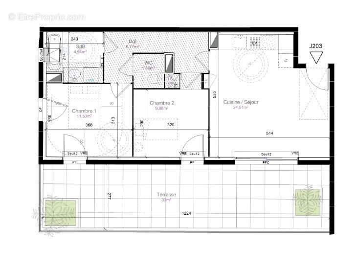 Appartement à LE CRES