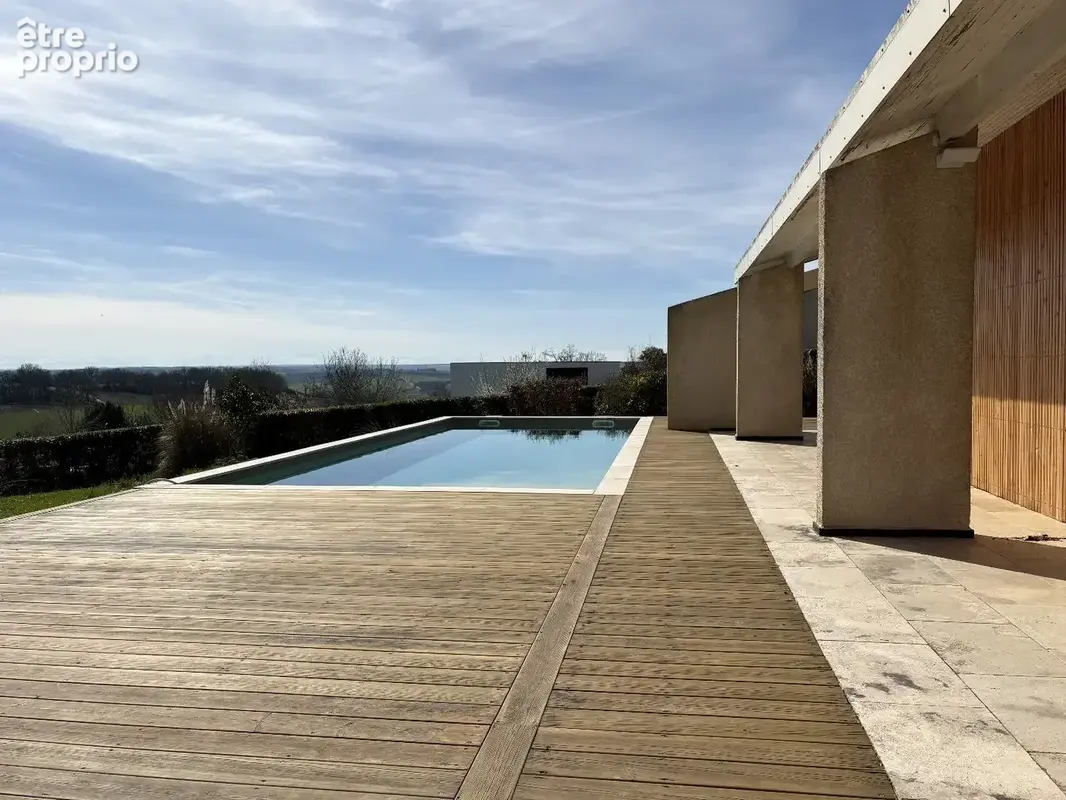 Maison contemporaine de 194m2 avec très belles vues à Lectoure - photo 2