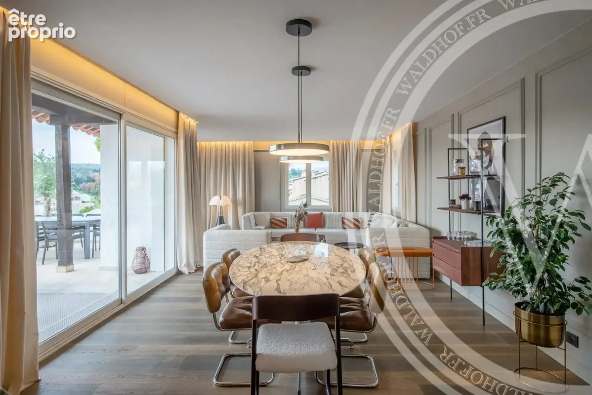 Appartement d’exception en duplex – Esprit villa – Piscine & tennis - photo 3