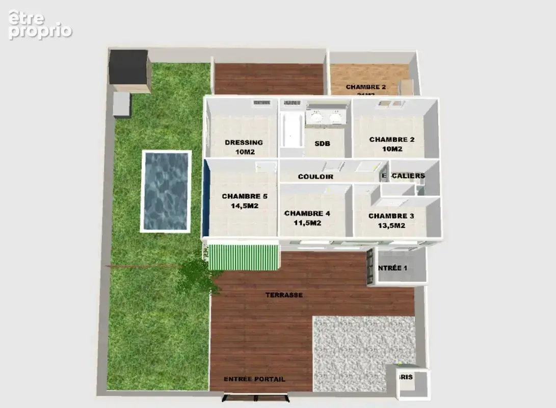 Maison 163 m² à Villeneuve-Les-Avignon  - photo 14