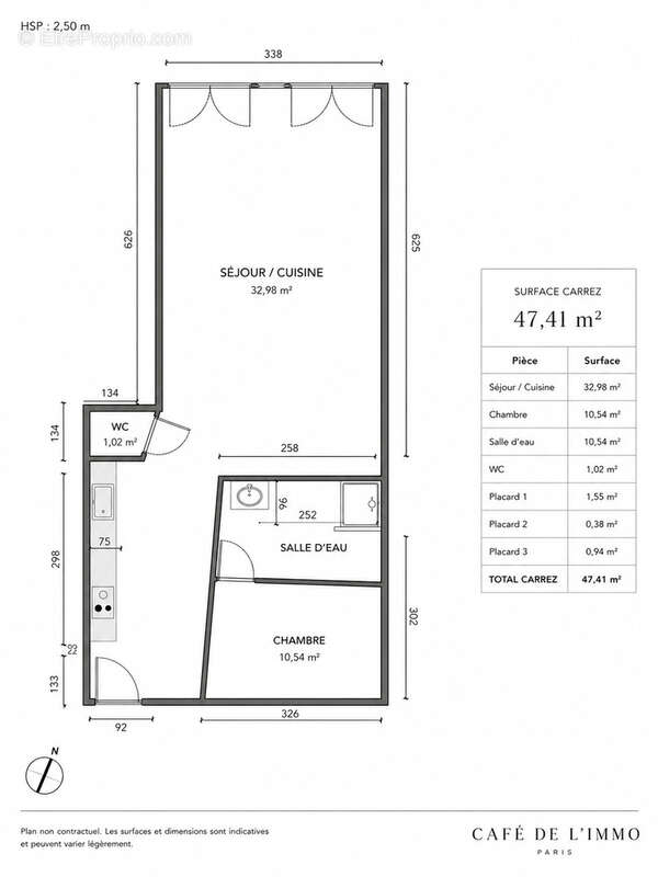 Appartement à PARIS-10E