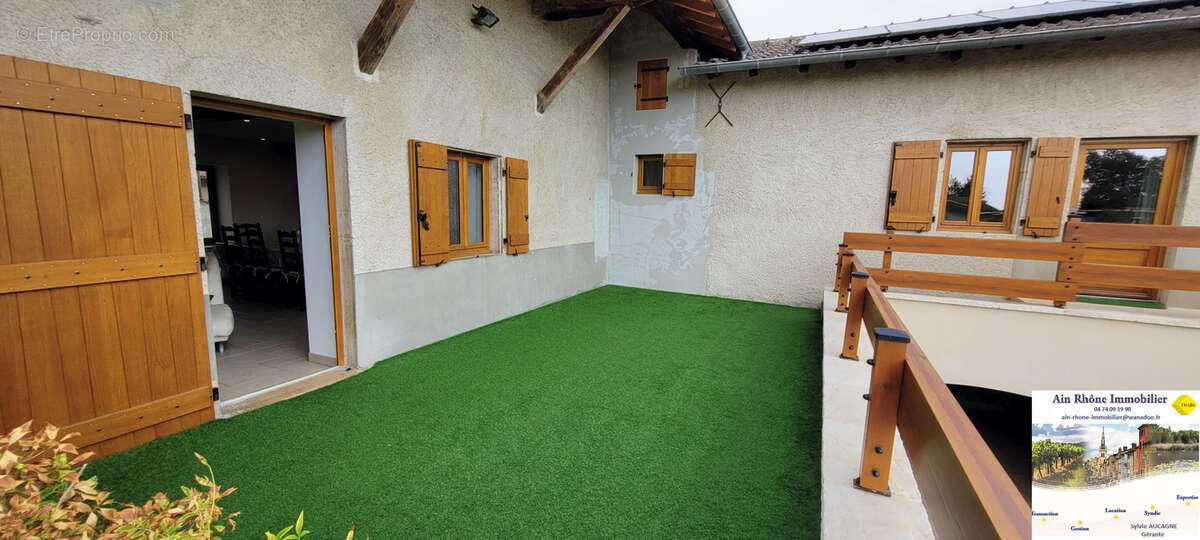 LANCIÉ (69220) Centre bourg Maison de village rénovée 3 chambres - photo 21