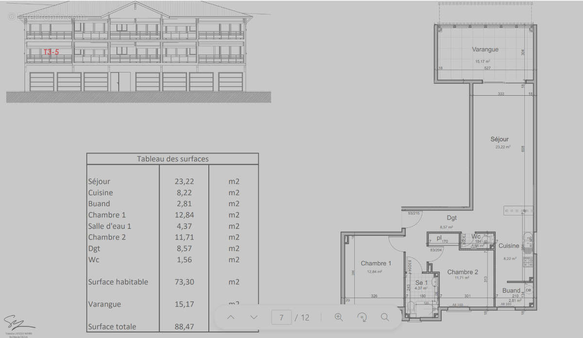 Appartement à LES TROIS-ILETS