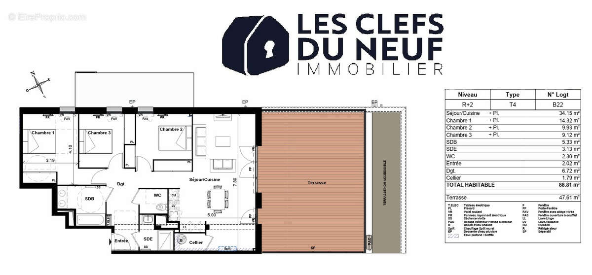 Appartement à TOULOUSE