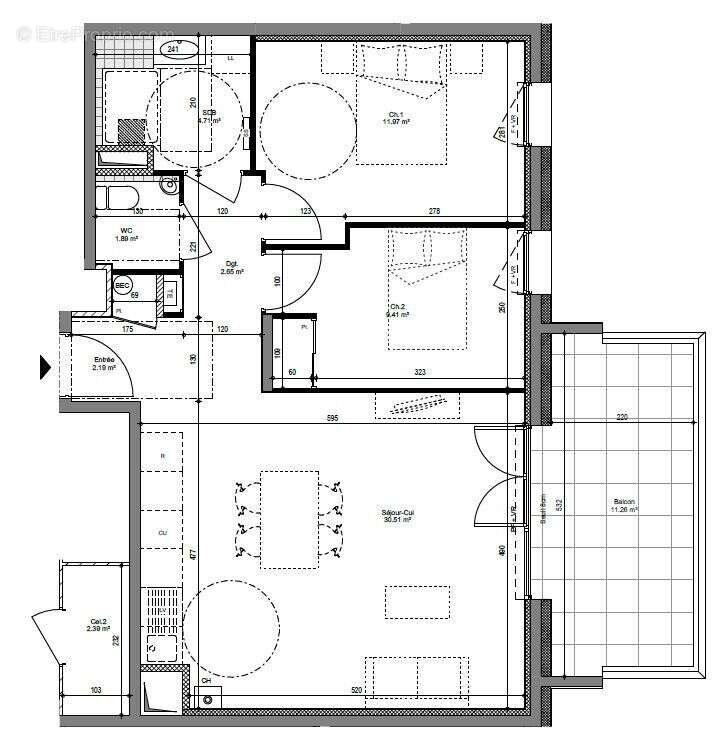 Appartement à COGNIN