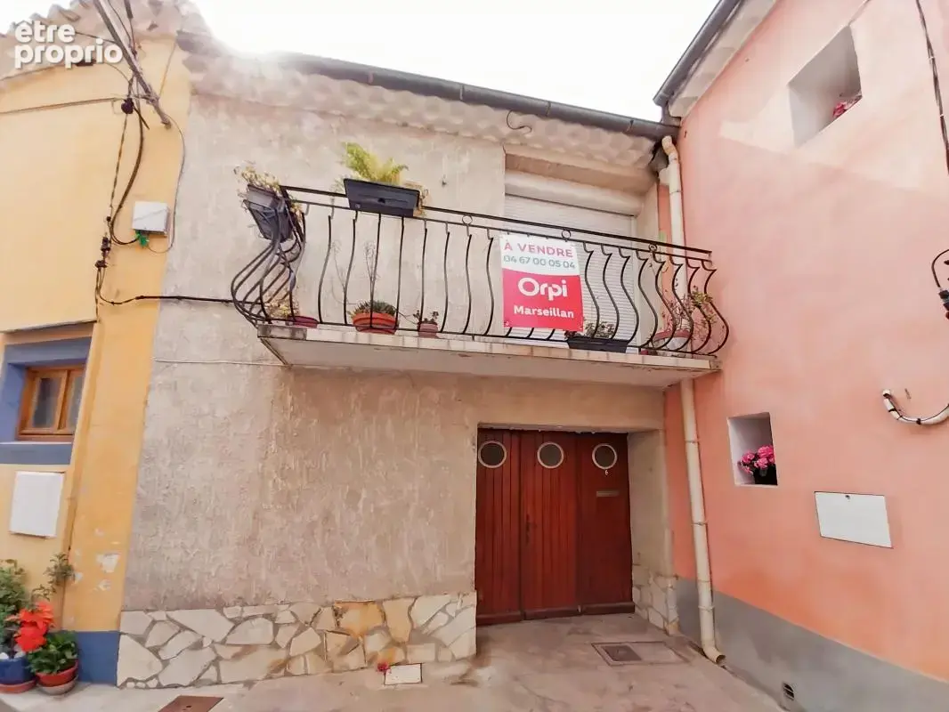 Vente maison de village à Marseillan avec garage, patio et beau potentiel d'aménagement - photo 17