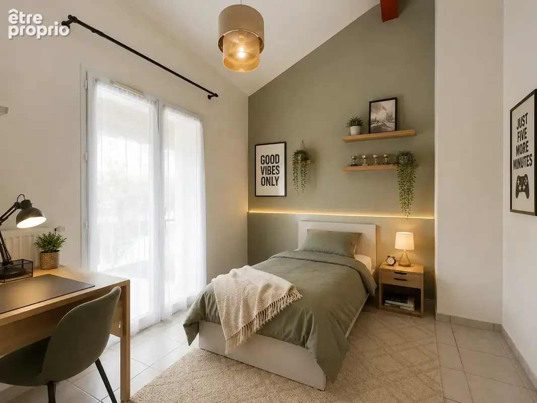 Maison familiale T5 avec jardin arboré et véranda isolée. - photo 6