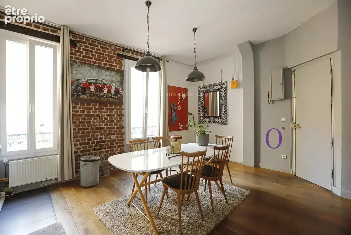3 pièces 64 m², duplex, calme, charme, beaux volumes - photo 7
