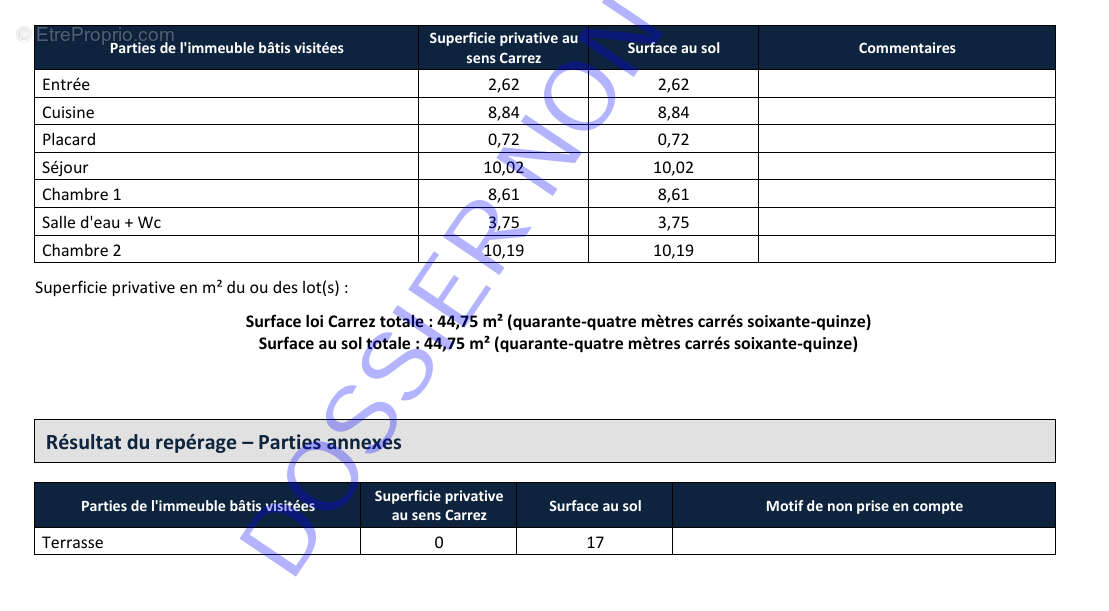 Appartement à MARSEILLE-5E
