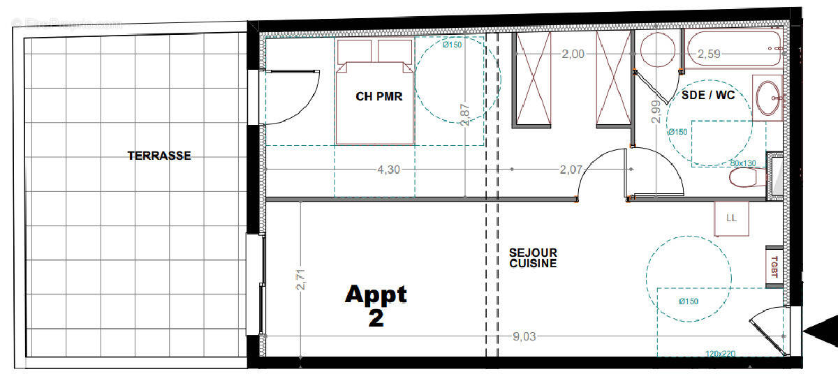 Appartement à PALAVAS-LES-FLOTS