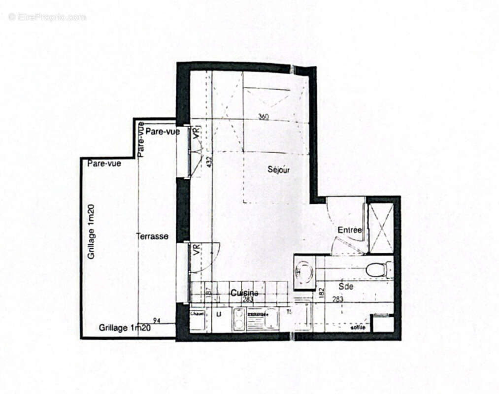 Appartement à LIEUSAINT