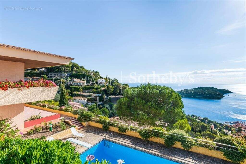 Villefranche-sur-Mer villa en domaine privé avec vue mer panoramique - photo 14