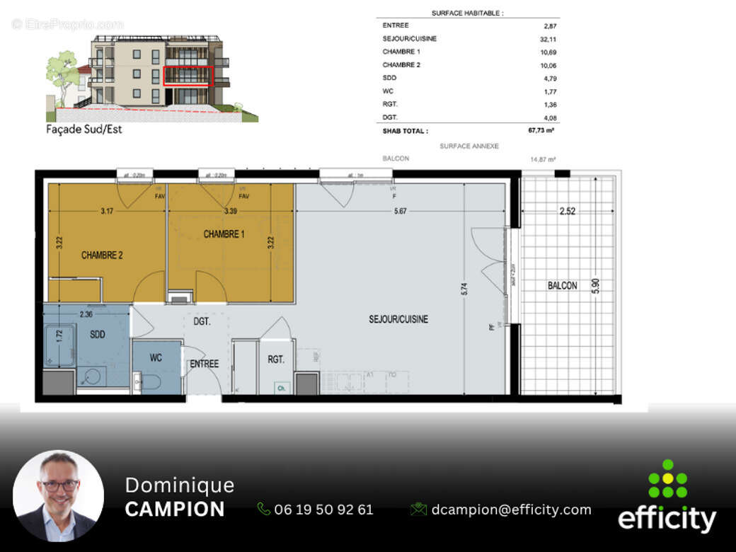 Appartement à DOMENE