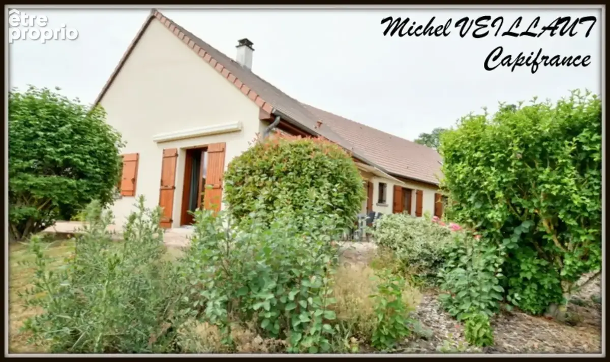 Maison à vendre plain-pied 5 pièces TOULON SUR ALLIER (03), 4 chambres, garage, terrain 1315 m² arboré - photo 3