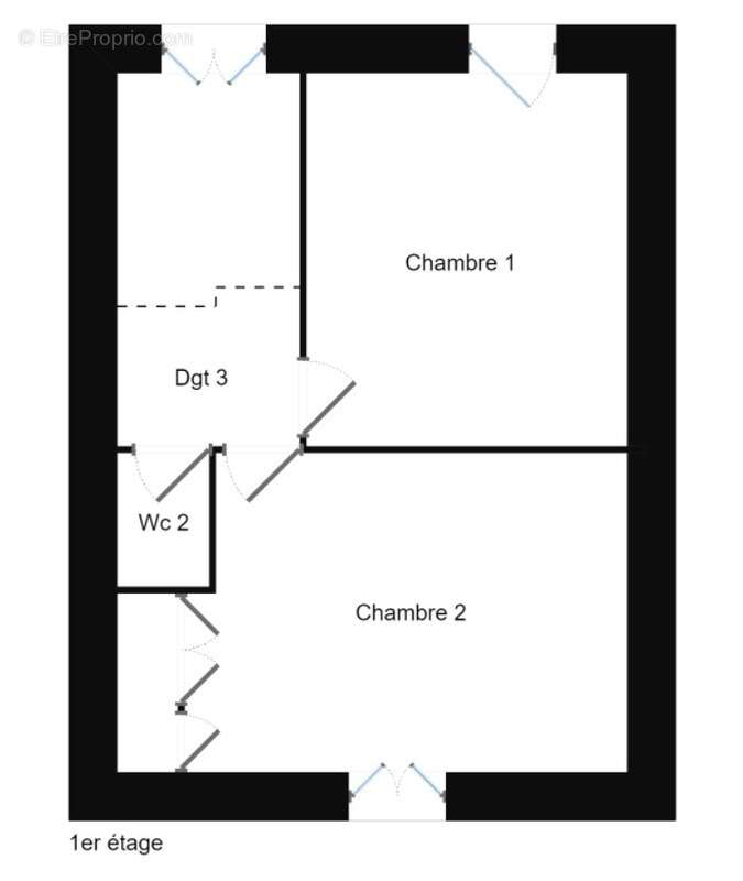 Maison de village en pierre mitoyenne à vendre à Ruffieux, d'env.65 m2 habitable, 1h de Genève, 45 minutes d’Annecy et 30 minute - photo 12