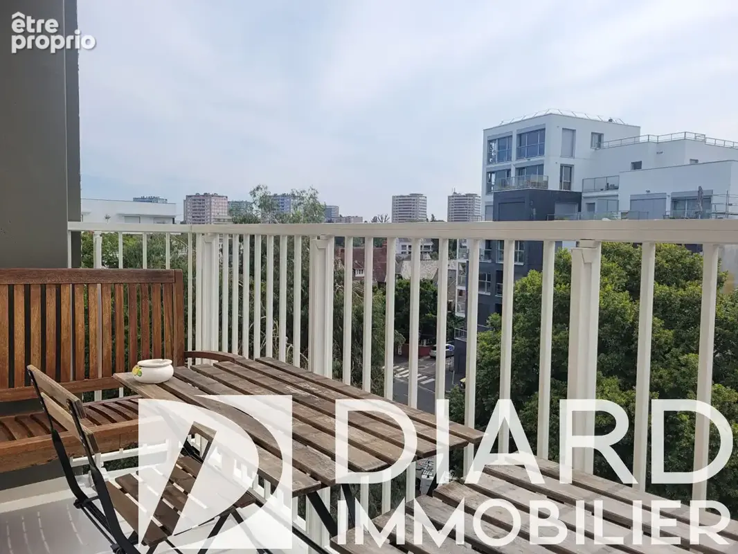 Appartement T2 Rennes 51 m2 dernier étage avec terrasse - photo 6